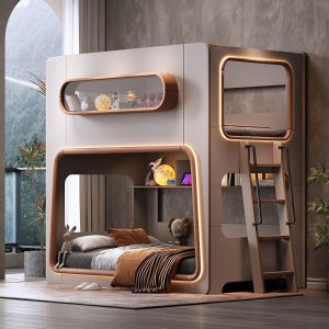 Детская двухярусная кровать Little Royal (LB-1002)